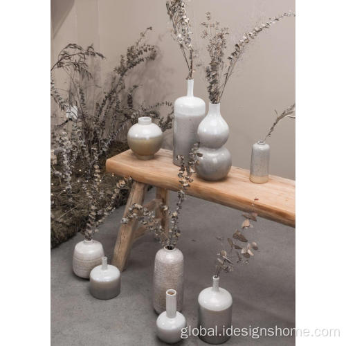 China Irregular Ceramic Gourd Shape Vase for Home Decor Factory